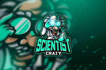 Scientist - Mascot & Esport Logo