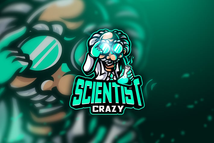 Scientist - Mascot & Esport Logo