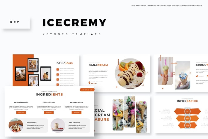 Ice Creamy - Keynote Template