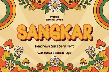 Sangkar - Modern Cartoon Display + Extrude