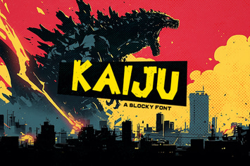 Kaiju Typeface