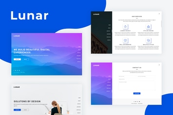 Lunar - Responsive Coming Soon Template