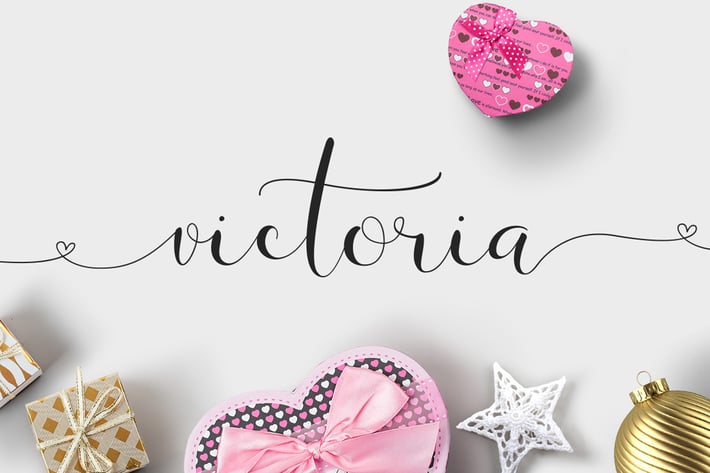 Victoria Font Script