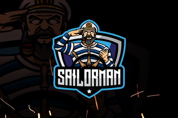 Sailorman Esports - Mascot & Esport Logo