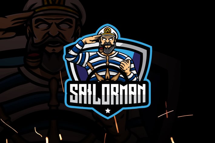 Sailorman Esports - Mascot & Esport Logo