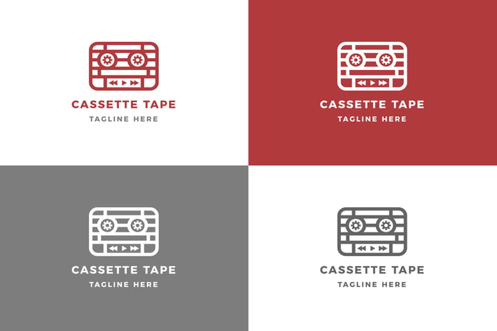 Cassette - Logo Template