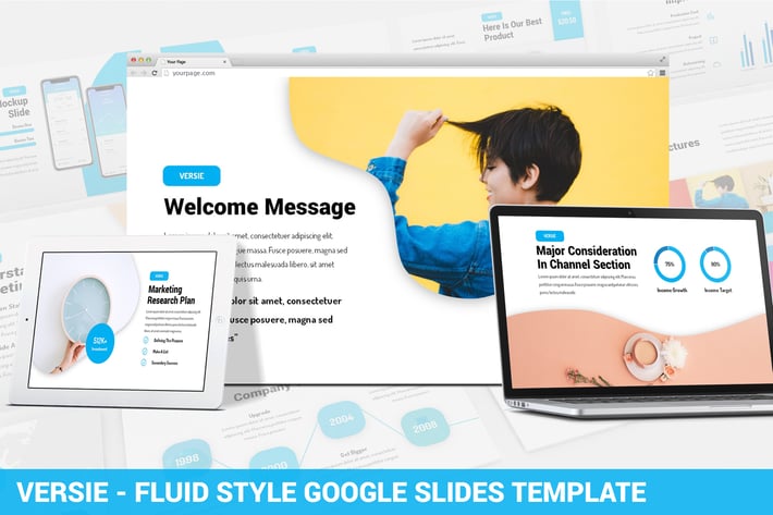 Versie - Fluid Style Google Slides Template