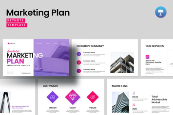 Marketing Plan Keynote Template