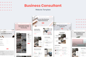 Business Consultant Website Template