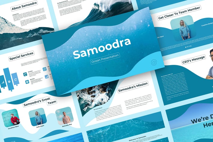Samoodra – Creative Powerpoint Template