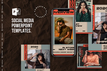 Social Media Powerpoint Template