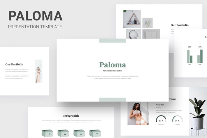 Paloma - Minimalist Style Powerpoint