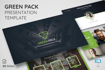 Green Pack - Keynote Presentation Template