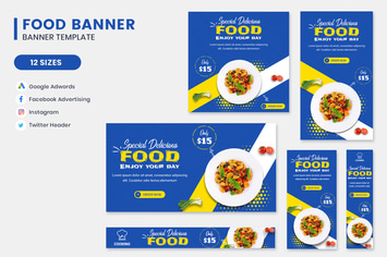 Food Delicious Banner Template