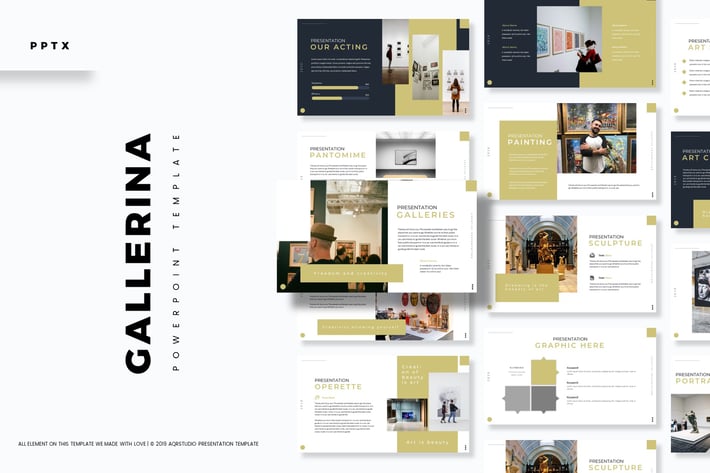 Gallerina - Powerpoint Template