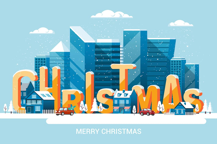 Merry Christmas and and Happy New Year cards