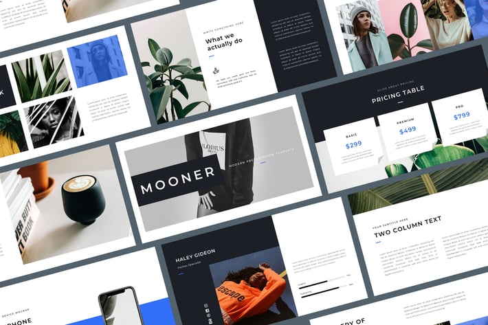 Mooner Keynote Template