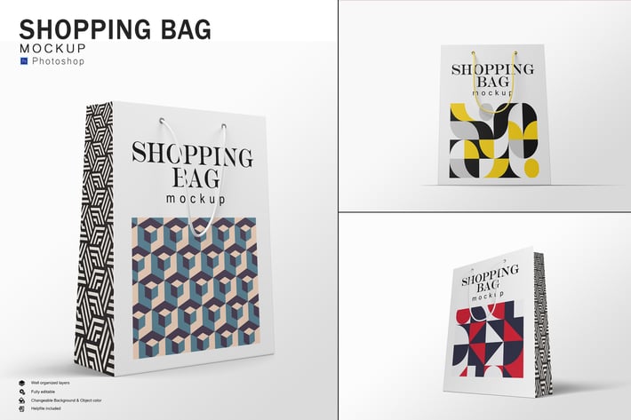 Shopping Bag Mockups