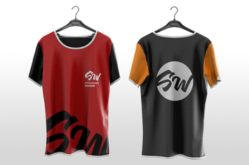 Hanging T-Shirt Mockup
