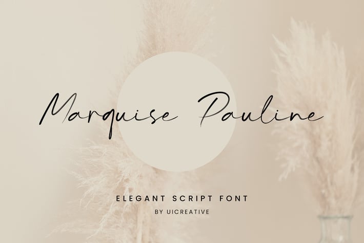 Marquise Pauline Signature Font