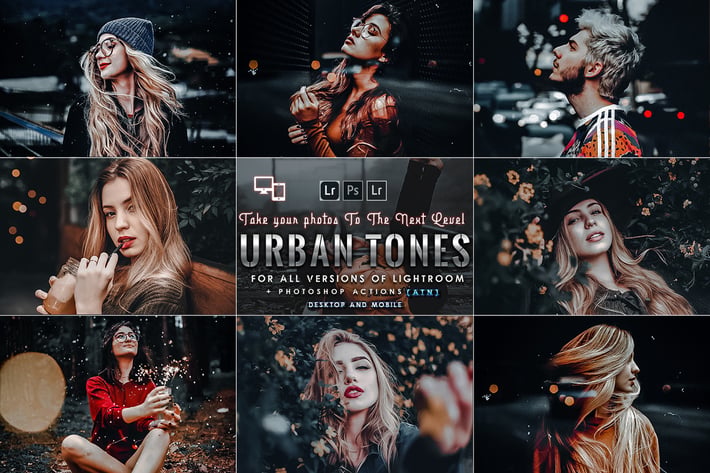 Urban Portrait Photoshop Actions and Presets