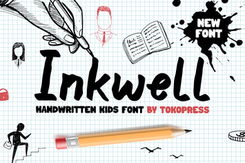 Inkwell - handwriting kids font