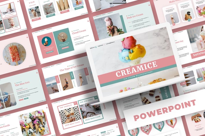 Creamice - Powerpoint Template