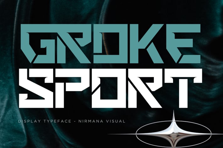Groke Sport - Logo Font
