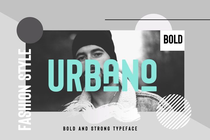 URBANO Bold header Typeface