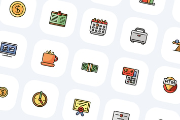 Bank And Finance Icons