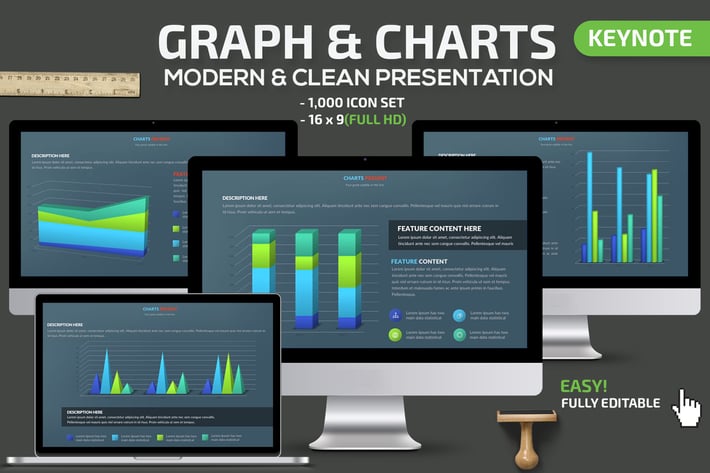 Graph & Charts Keynote Presentation