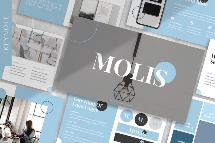 Molis - Brandbook Keynote Template