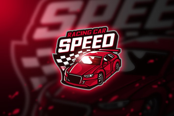 Racing car - Mascot & Esport Logo