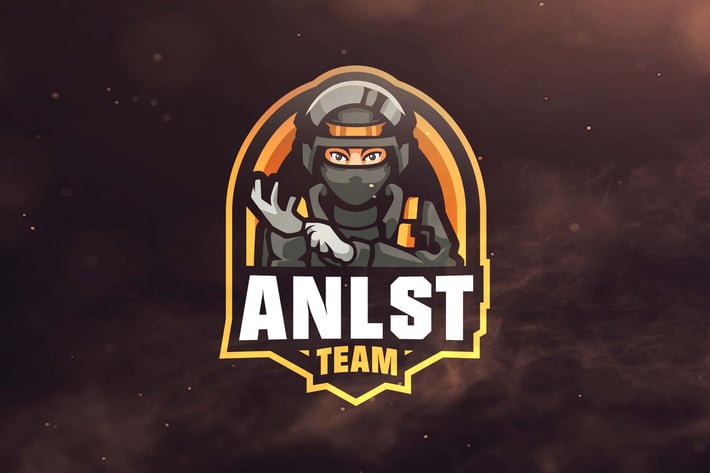 Anlst Team Sport and Esports Logo