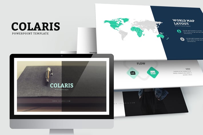 Colaris : Minimal Business Profile Powerpoint