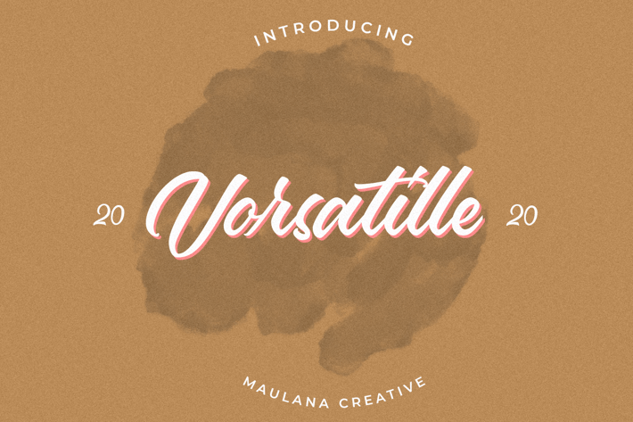 Vorsatille Modern Script Font