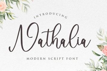 Nathalia Modern Calligraphy