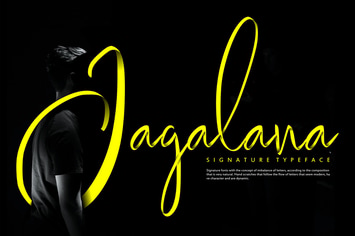 Jagalana | Signature Typeface