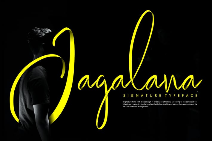 Jagalana | Signature Typeface