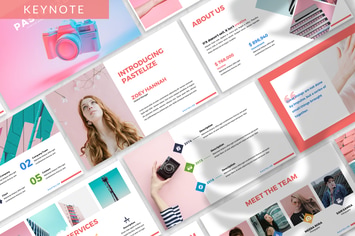 Pastelize - Business Keynote Template