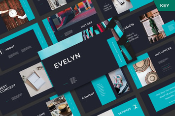  Evelyn Keynote Template