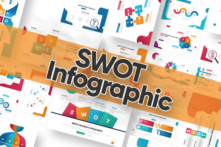SWOT Infographic Powerpoint Template