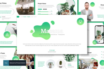 Masama - Simple Keynote Template