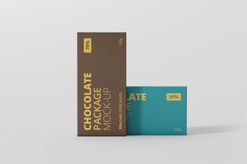 Chocolate Packaging Mockup