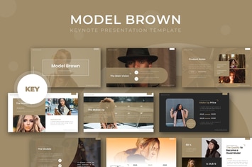 Brown Fashion - Keynote Template