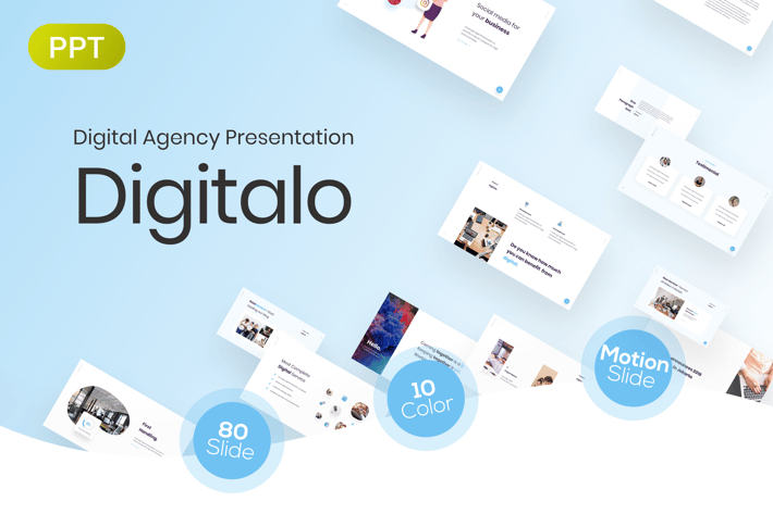 Digitalo Digital Agency Presentation Template