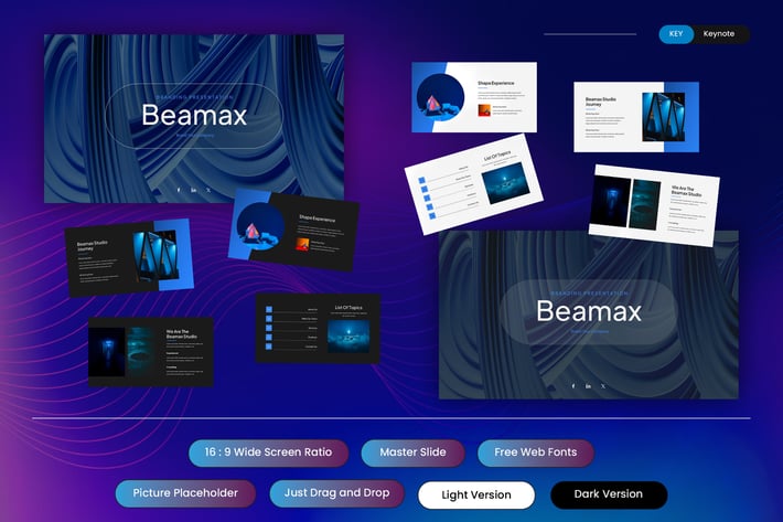 Beamax - Branding Your Company Keynote Template