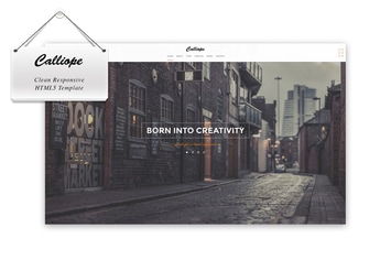 Calliope - Clean Responsive HTML5 Template