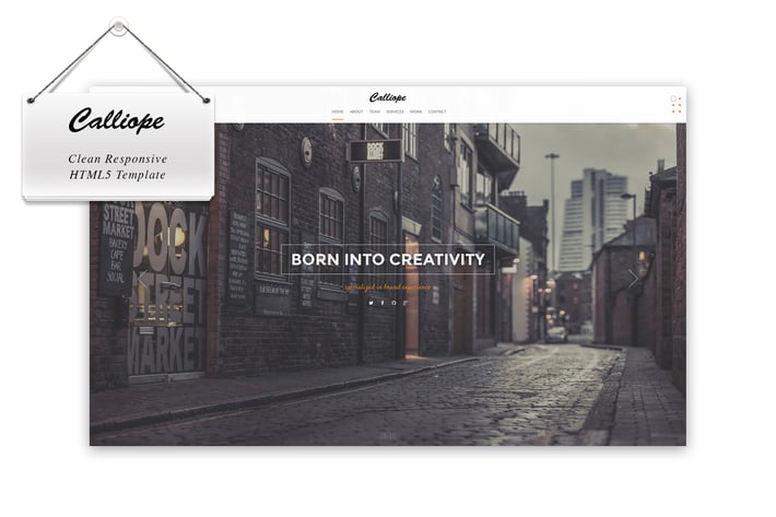 Calliope - Clean Responsive HTML5 Template
