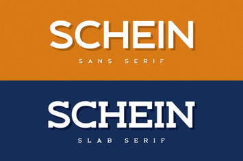 Schein - Sans & Slab 